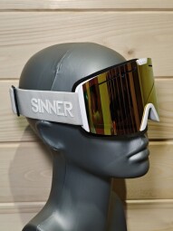 DÁMSKE LYŽIARSKE OKULIARE SINNER ARC S MATTE WHITE